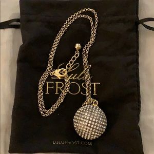 Lulu Frost Crystal Ball Pendant Necklace